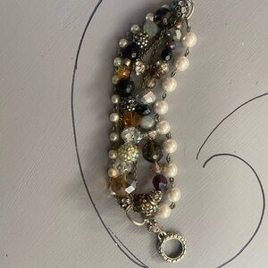 Elegant Multi-Color Beaded Bracelet